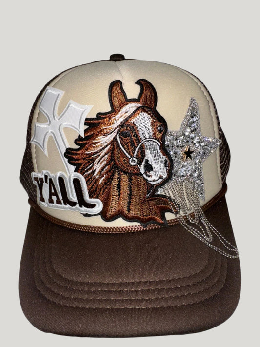 Beautiful Horse Custom Trucker Hat