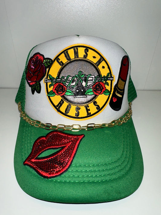 Guns N Roses Custom Trucker Hat