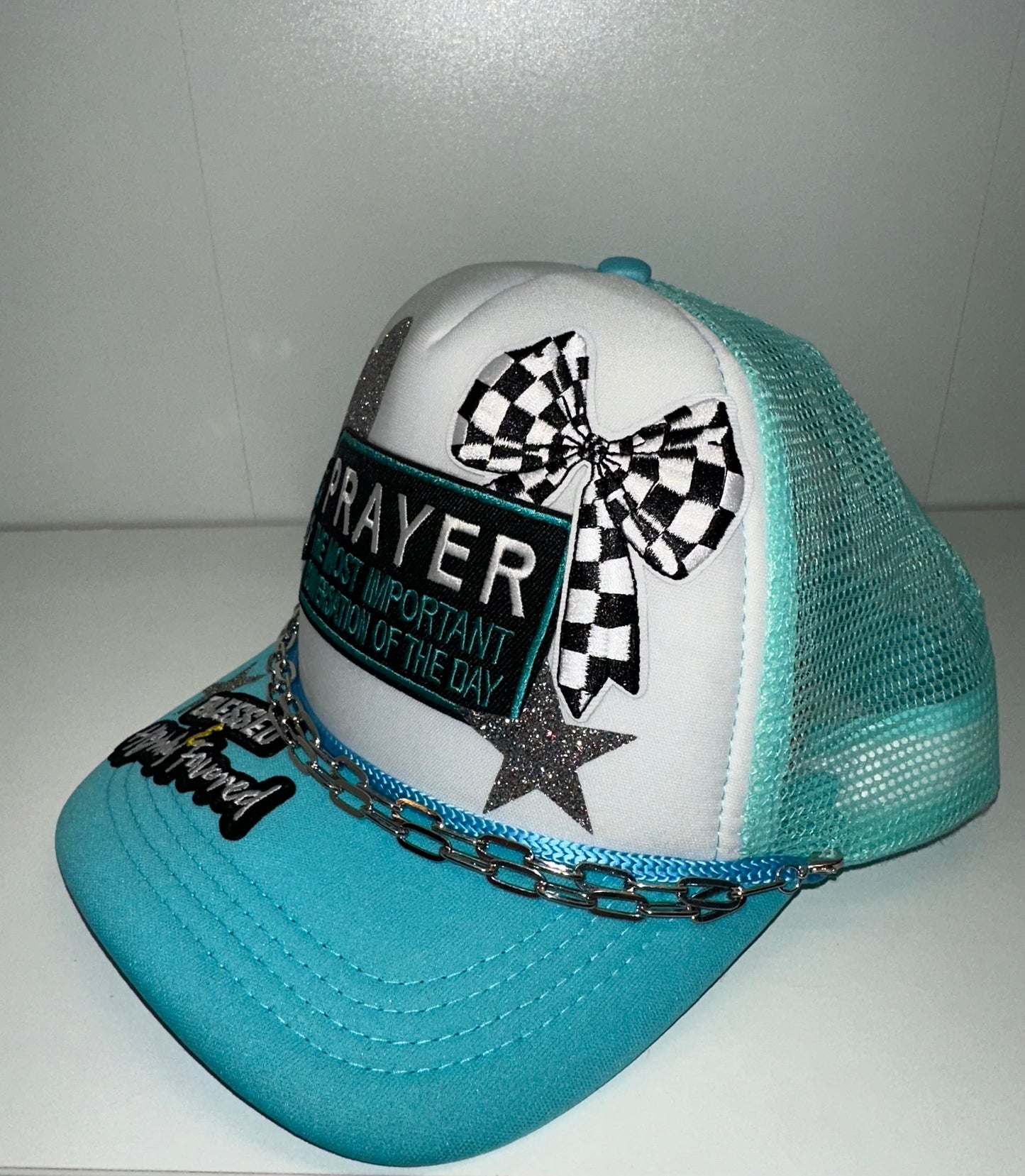 Prayer, The Most Important Conversation of the Day Custom Trucker Hat