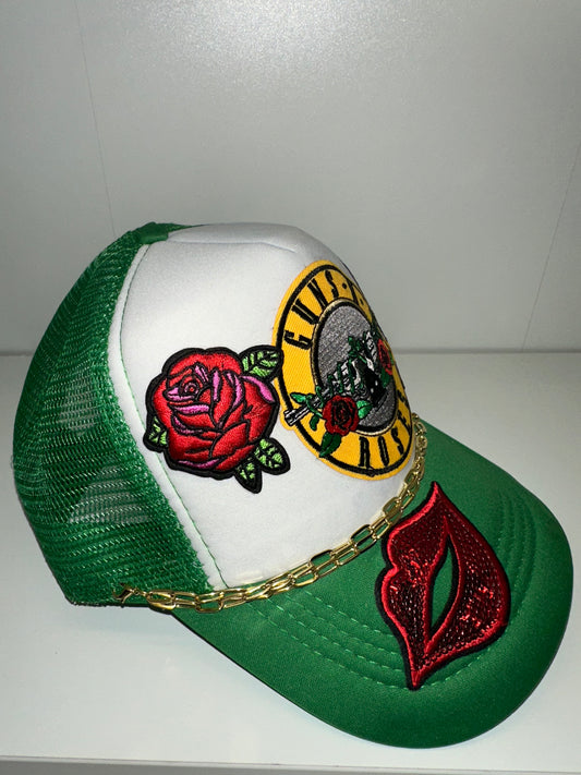 Guns N Roses Custom Trucker Hat