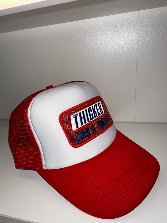 Thicker Than a Snickers Custom Trucker Hat